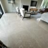 Luxury stone flooring in a spacious lounge
