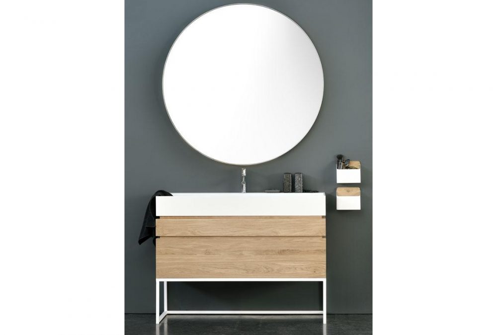 Lima 900mm 2 Drawer Oak Bathroom Unit - products 58013 oak lima bathroom cabinet 2 drawers