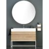 Lima Oak Freestanding Vanity Unit 1200mm - Image 2