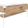 Santiago Oak Freestanding Vanity Unit 1850mm - Image 4