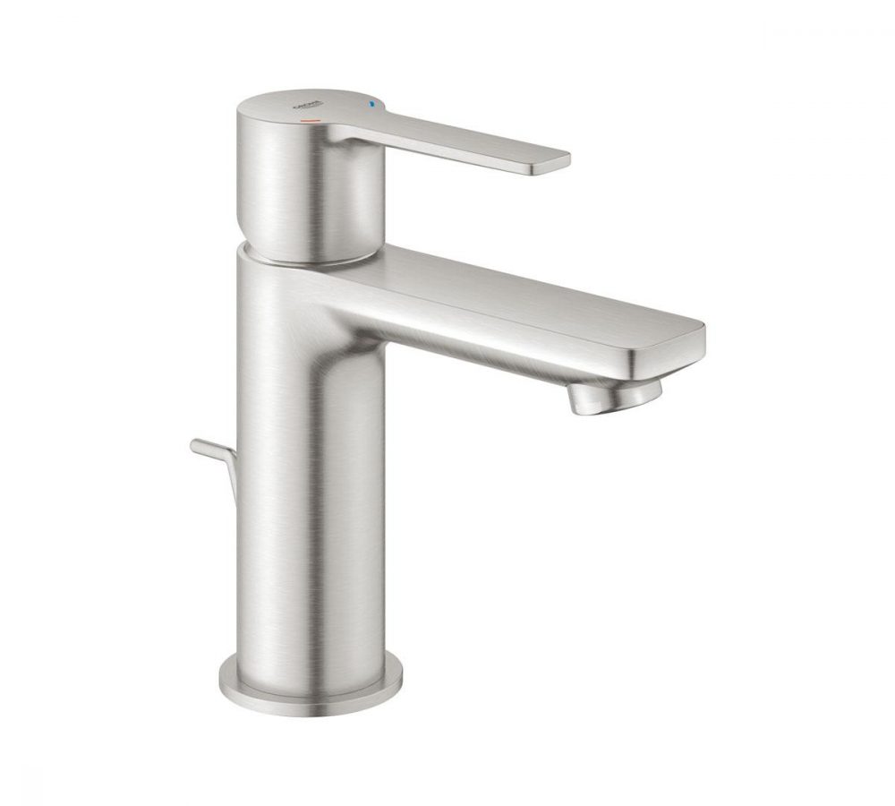 Grohe-Lineare Basin Tap Mixer Tap 1/2″ XS-Size Supersteel - Grohe 32109DC1 Lineare Basin Tap Mixer Tap 1 2″ Xs Size Supersteel