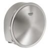 grohe, pop up waste system in supersteel finish