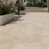 Sussex Cream Outdoor Concrete Effect Porcelain Tile - Image 3