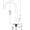 XL Vision - Teo Kitchen Mixer Tap Gunmetal PVD Finish - Image 4