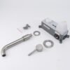 XL Vision Neo Stainless Steel Wall Mounted Single Basin Mixer - Image 4