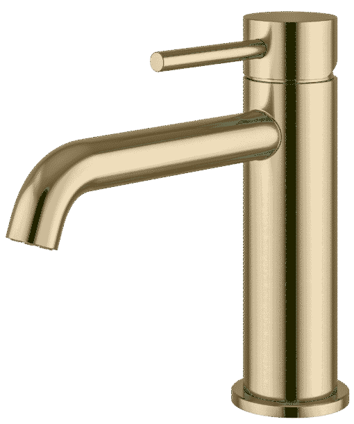 XL Vision Neo Brushed Gold PVD Basin Mixer - Image 3