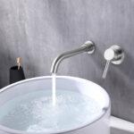 XL Vision Neo Stainless Steel Wall Mounted Single Basin Mixer