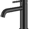 XL Vision Neo Matt Black Basin Mixer - Image 3
