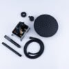 XL Vision Neo Matt Black Concealed Thermostatic Shower Set - Image 2