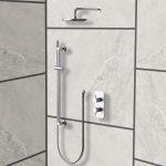 XL Vision Neo Stainless Steel Concealed Thermostatic Shower Set