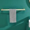 XL Vision Neo Brushed Gold PVD Towel Rail - Image 5