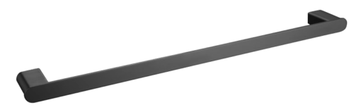 XL Vision Neo Matt Black Towel Rail - Neo Single Towel Rail Matt Black 1