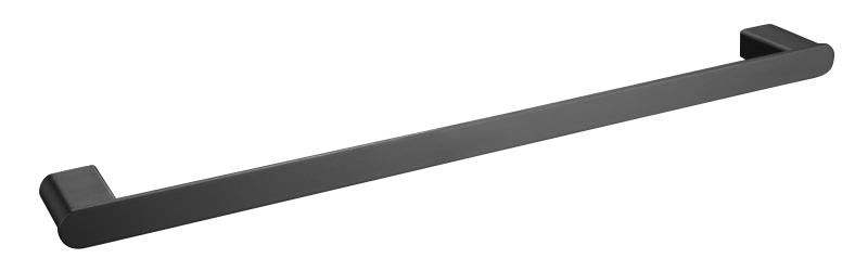 XL Vision - Neo Towel Rail Matt Black Finish - Neo Single Towel Rail Matt Black 1