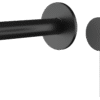 XL Vision Neo Matt Black Wall Mounted Single Basin Mixer - Image 3