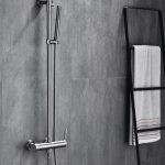 XL Vision Pro Stainless Steel Thermostatic Shower Set