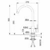 XL Vision - Neo Kitchen Mixer Chrome Finish - Image 2