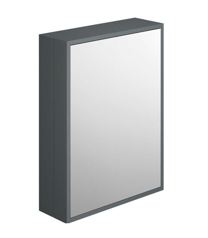 Margam - Mirror Cabinet 600mm Grey - Margam 600mm Miror