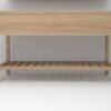 XL Vision Cleon Freestanding Oak Vanity Unit - Image 3