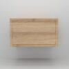 XL Vision - Bion Solid Oak Vanity Unit with 2 Drawers 850mm - 850mm A