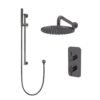XL Vision Neo Gunmetal PVD Concealed Thermostatic Shower Set - Image 3