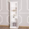 Ralph Tall Storage Cabinet 1 Door, 1 Drawer & 3 Shelves - Image 4