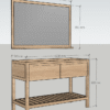 XL Vision Cleon Freestanding Vanity Unit - Image 3