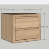 XL Vision Bion Wall Hung Vanity Unit - Image 3