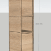 XL Vision Myron Tall Storage Unit - Image 3