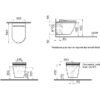 Wall Hung Bidet Toilet - Image 2