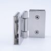 XL Vision Matt Black Shower Glass 180° Hinge - Image 2