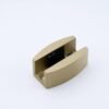 XL Vision Brushed Gold PVD Double Door Application Set for Corner Shower - Image 9