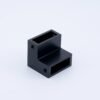 XL Vision Matt Black Corner Shower Door Application Set - Image 9