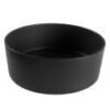 Matt Black Countertop Basin 460mm - Image 2