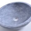 Bardiglio Blue Polished Marble Nova Basin - Image 2