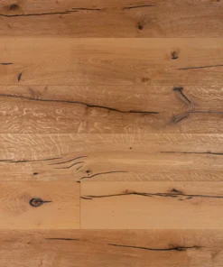 Luxury distressed oak wood flooring layed horizontal
