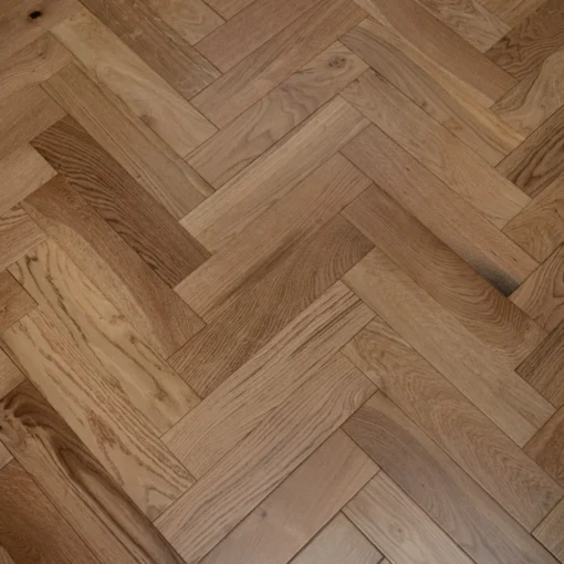 Classico Herringbone Engineered Oak Wood Flooring Natural Lacquered Finish - Herringbone Natural Lacquered 2