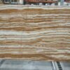 Gorgeous luxury rare onyx with orange and white pattern