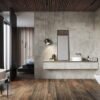 Stone Grey Limestone Effect Porcelain Tile - Image 2