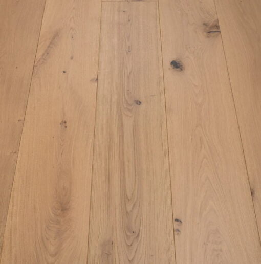 Light brown luxury, varnished oak wood flooring