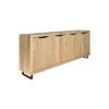 Urban-Oak 4 Doors Sideboard - Image 2