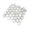 Carrara Effect Porcelain Mosaic Tile (Silver) - Image 2