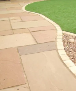 Autumn Brown Sandstone Riven Finished