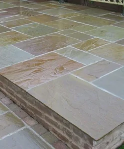 Raj Green  Sandstone Riven Finished
