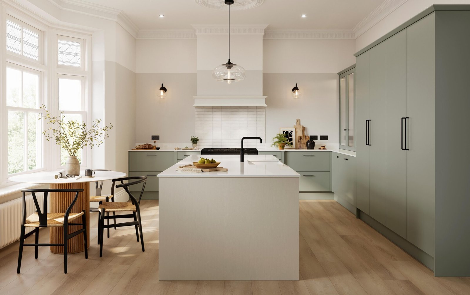 Aldgate - Ascot Kitchen - Natural Angle